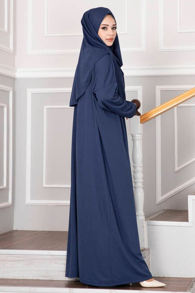 Bønneklær med oppbevaringspose - Indigo - Shams.no