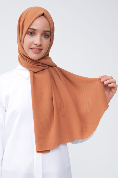 1 - Taly's laserkuttet sjal (camel) - Shams.no