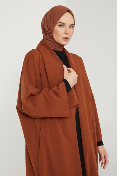 Armine vid cardigan (brun) - Shams.no