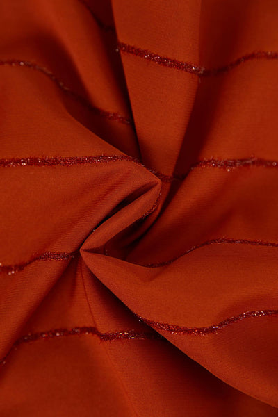 Vivencia sjal med glitter (brick color) - Shams.no
