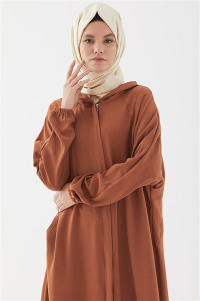 Vivezza abaya (brun) - Shams.no