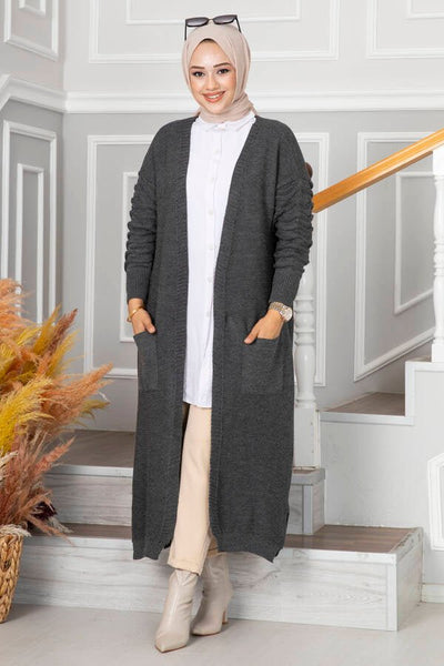Salda cardigan grå - Shams.no