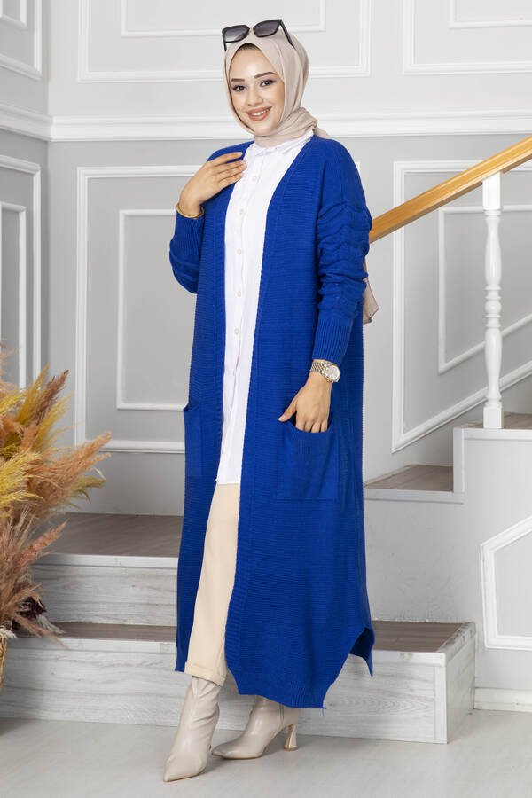 Salda cardigan mørkeblå - Shams.no