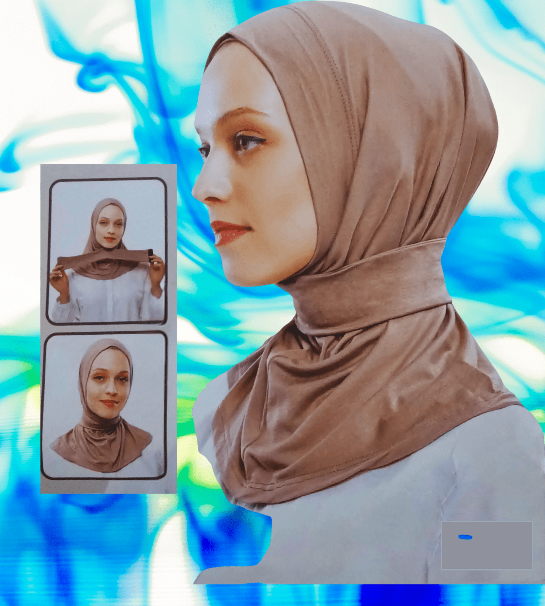 Trykknapper Hijab - Shams.no
