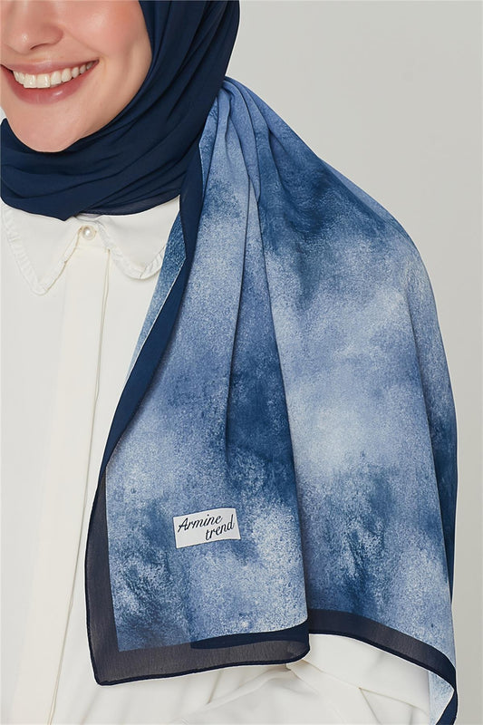 Armine sjal (blå)