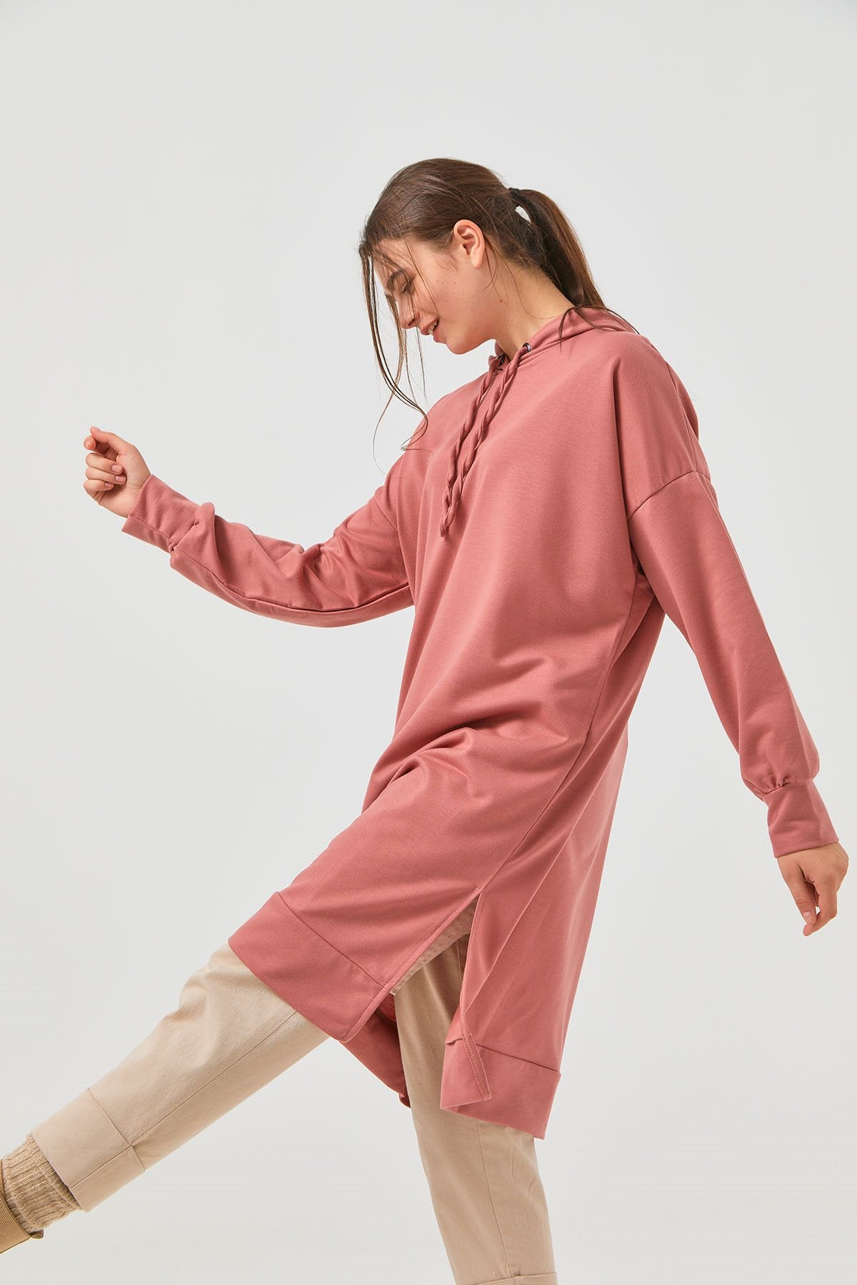 Rosa oversized tunika