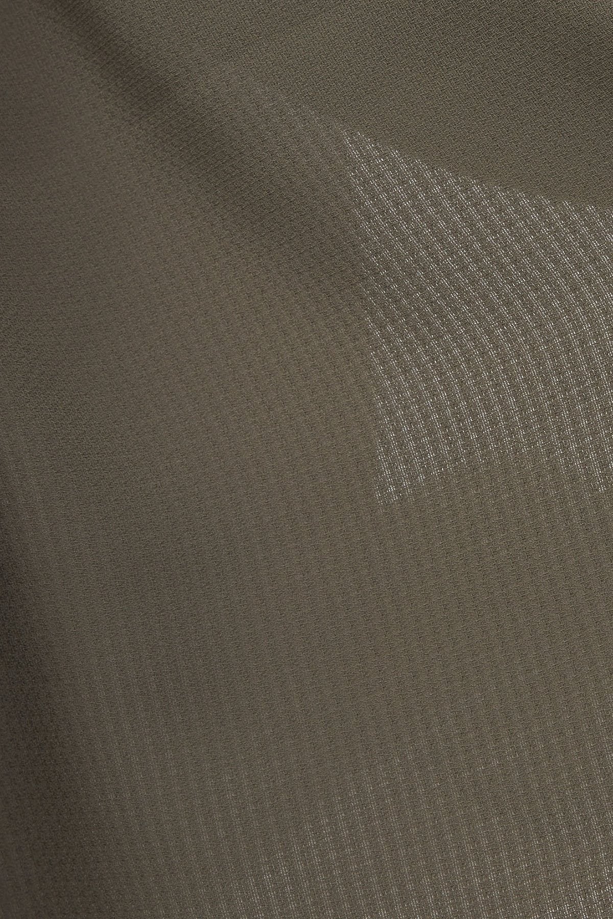 Taly's laserkuttet sjal (khakigrønn)