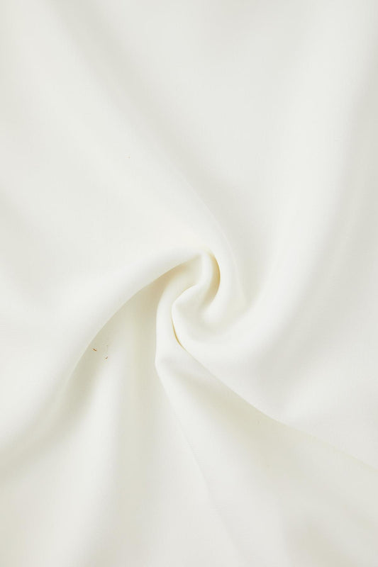 Hijab i medina-silke (hvit)