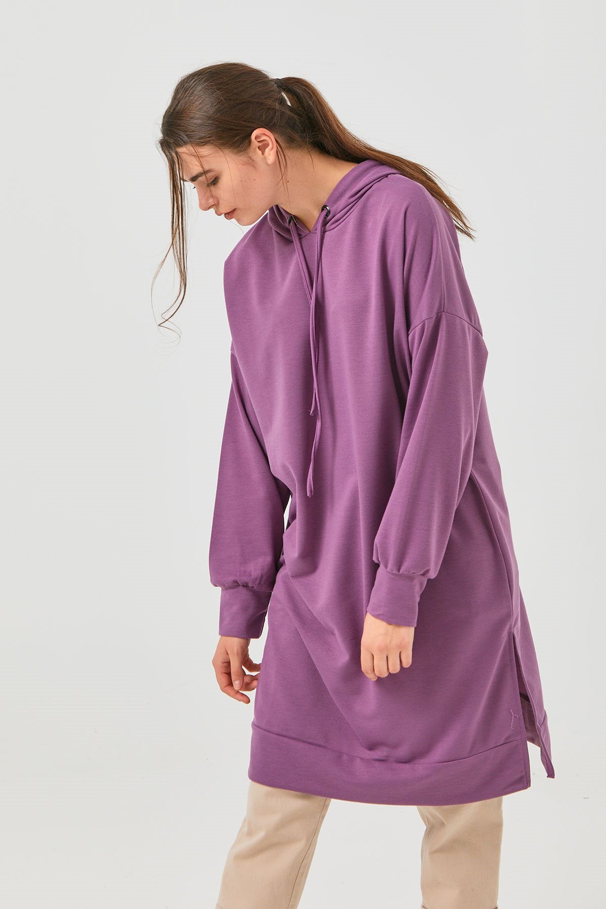 Lilla oversized tunika