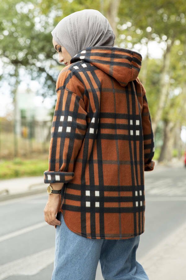 Jakke/ skjorte (brick color) - Shams.no
