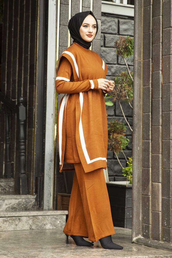 Tre - delt sett (Brick color) - Shams.no